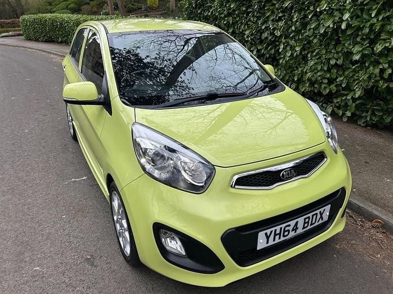 Used Kia Picanto 84 HP (61 kW) 2014 Green Hatchback