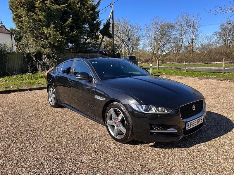 Used Jaguar XE R-Sport 2016 Black Sedan