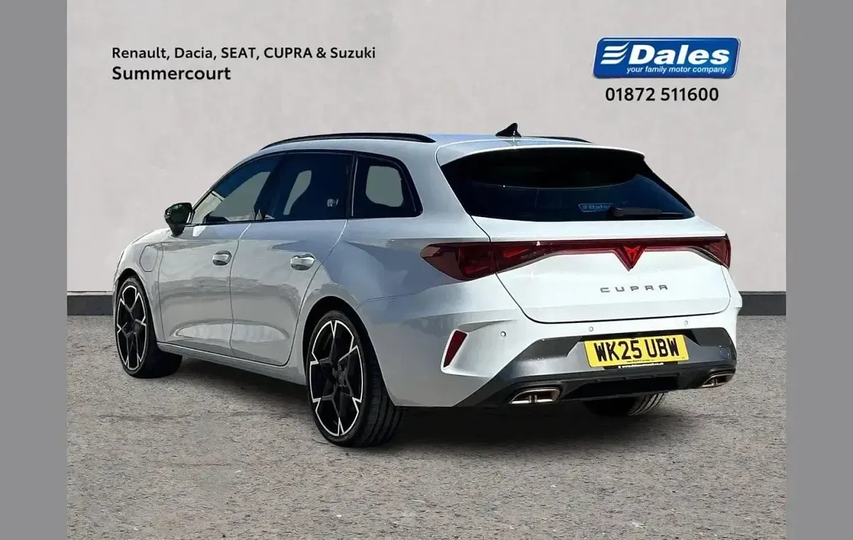 Used Cupra Leon VZ1 267 HP (196 kW) 2025 White Estate