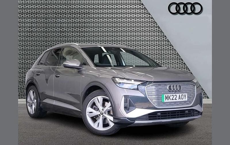 Used Audi Q4 e-tron S-Line 150 kW (204 HP) 2022 Grey SUV