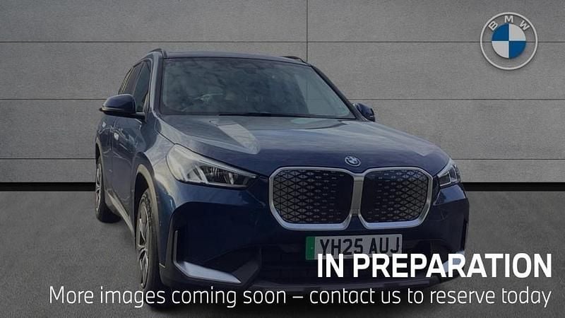 Blue New 2025 BMW iX1 Sport Line SUV | £31,292 - Image 1/4
