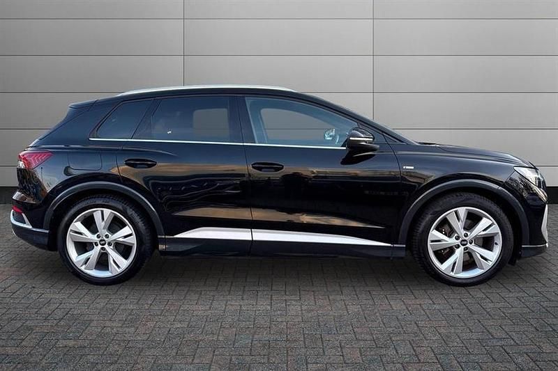 Used Audi Q4 e-tron S-Line 125 kW (170 HP) 2021 Black SUV