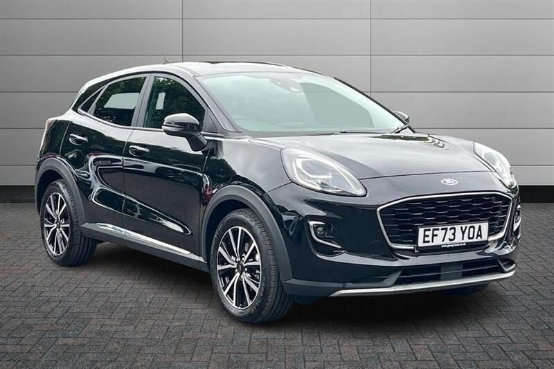 Agate black Used 2023 Ford Puma Titanium Hatchback | £16,700 (Fair price) - Image 1/2