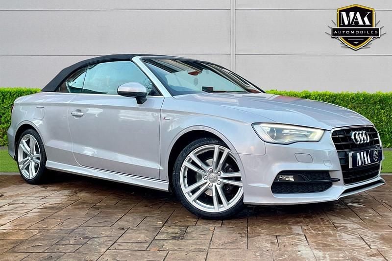 Used Audi A3 Cabriolet S-Line 2016 Grey Cabriolet