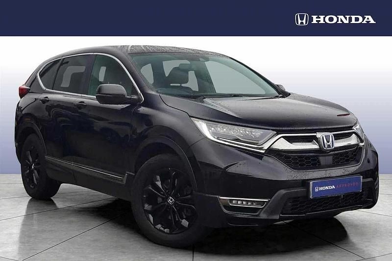 Crystal black Used 2021 Honda CR-V Hybrid SUV | £22,990 (Fair price) - Image 1/4