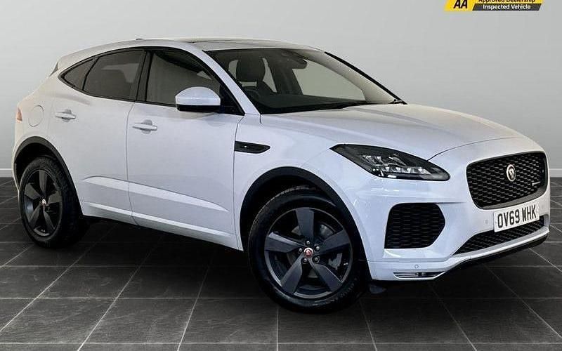 White Used 2019 Jaguar E-Pace Chequered Flag SUV | £17,795 (Good price) - Image 1/2