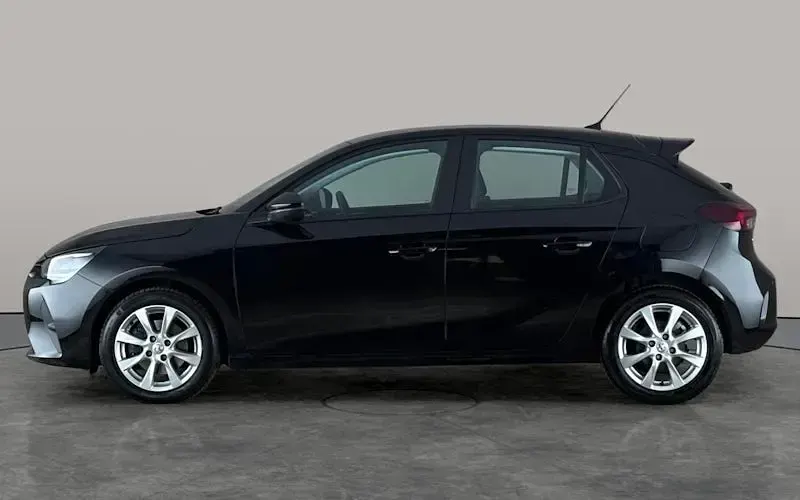 Used Vauxhall Corsa Edition 101 HP (74 kW) 2022 Black Hatchback