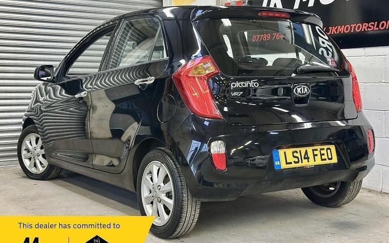 Used Kia Picanto 69 HP (50 kW) 2014 Black Hatchback