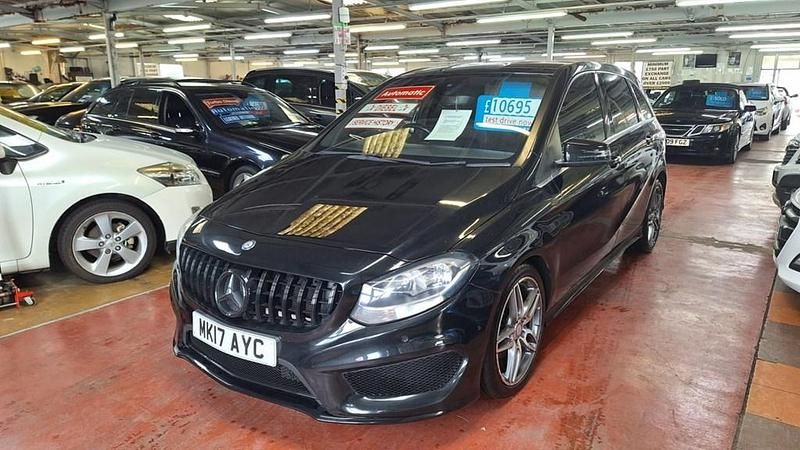 Used Mercedes B200 AMG line 2017 Black MPV