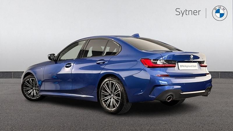 Used BMW 330 M Sport 255 HP (187 kW) 2019 Blue Sedan