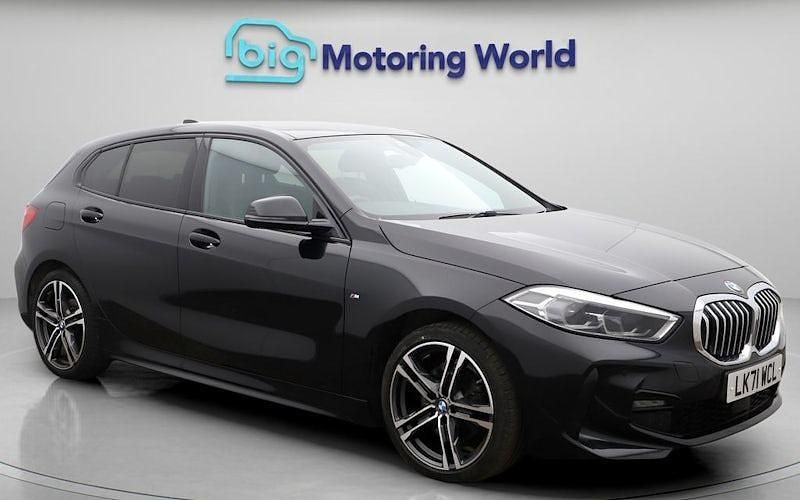 Used BMW 118 M Sport 136 HP (100 kW) 2021 Black Hatchback