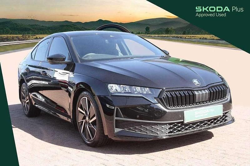 Black Used 2024 Skoda Octavia SportLine Hatchback | £27,950 - Image 1/4