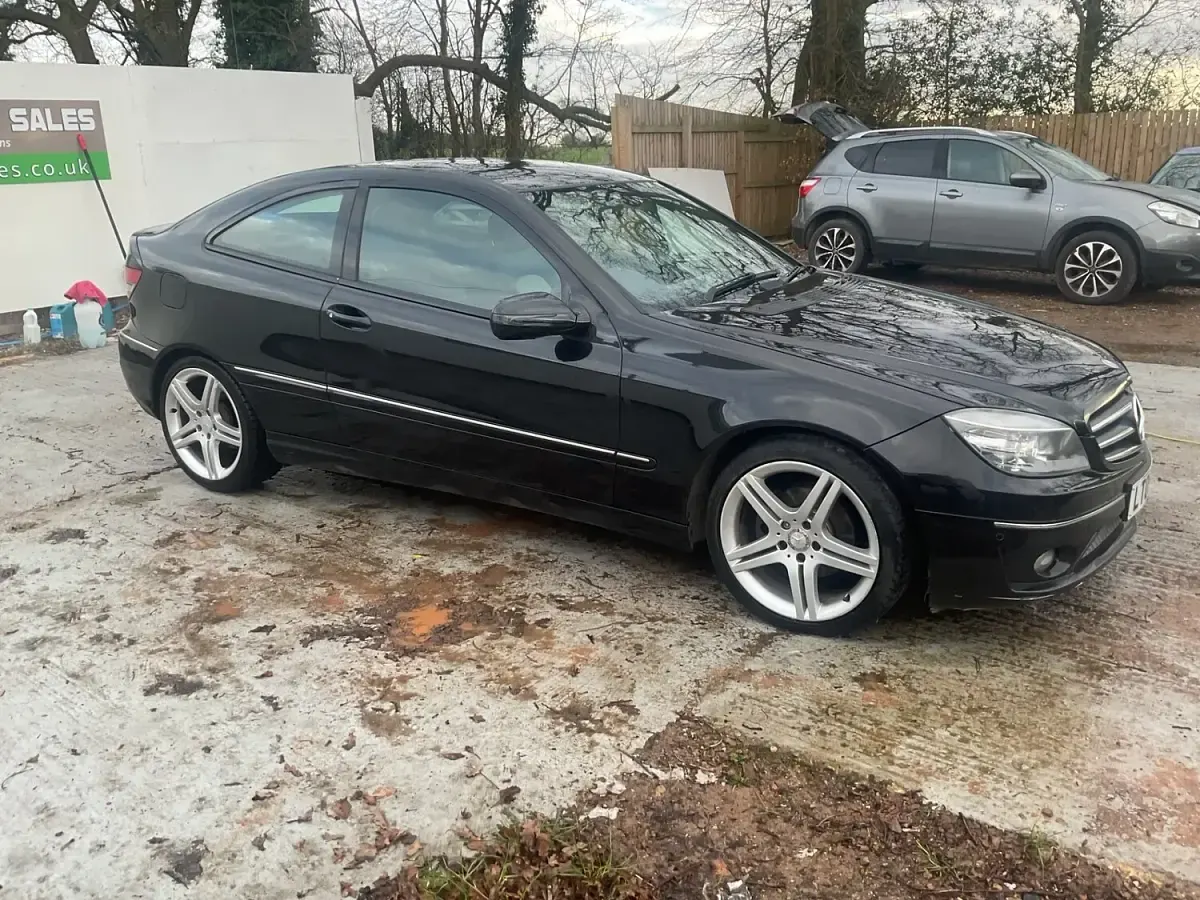 Used Mercedes CLC180 2009 Black Coupe