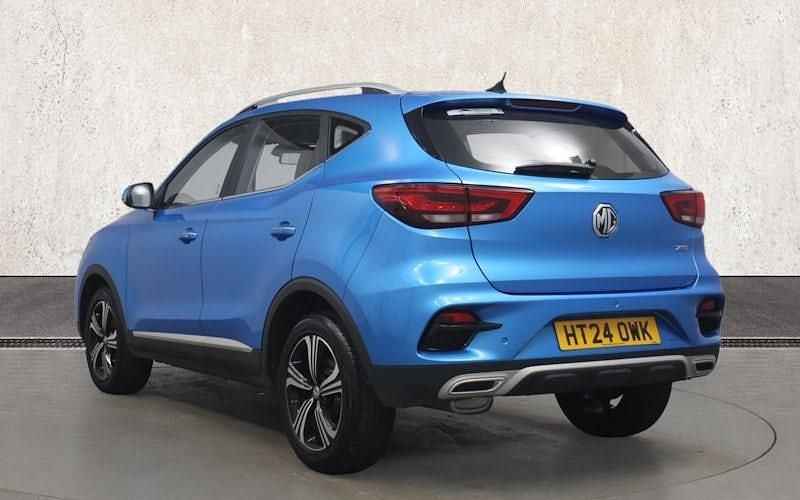 Used MG ZS Excite 111 HP (81 kW) 2024 Blue Sedan