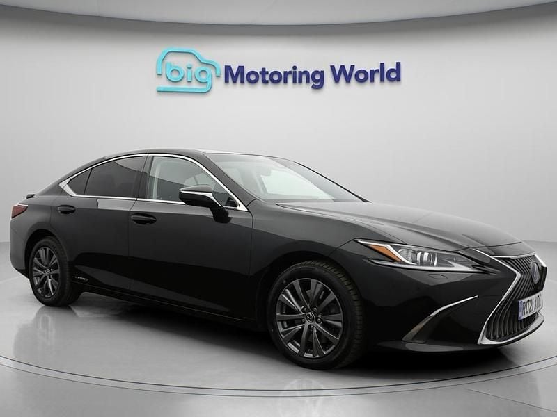 Black Used 2021 Lexus ES300H Sedan | £20,800 (Good price) - Image 1/4