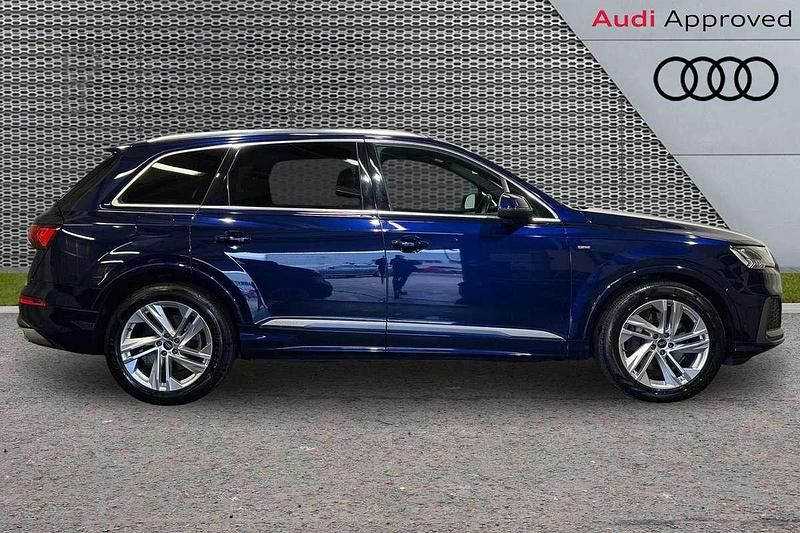 Used Audi Q7 S-Line 228 HP (167 kW) 2023 Blue SUV