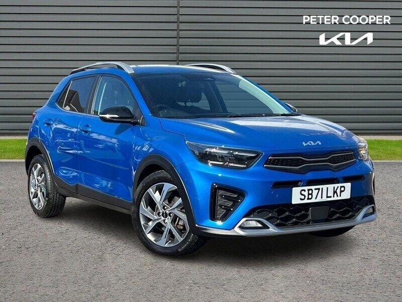 Blue Used 2022 Kia Stonic 4 SUV | £14,998 (Good price) - Image 1/4