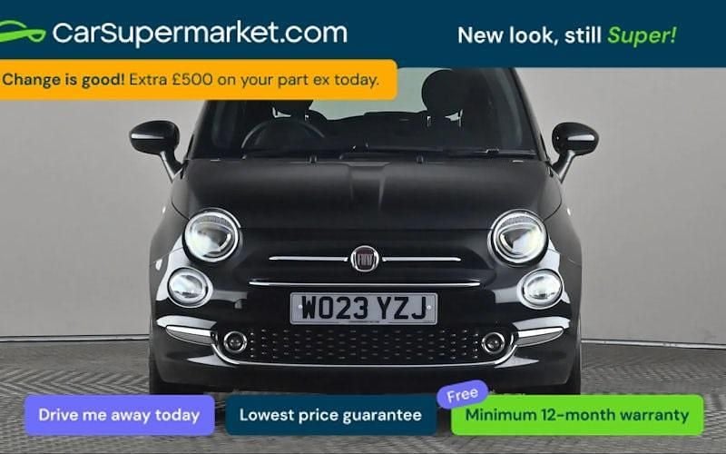 Used Fiat 500 70 HP (51 kW) 2023 Black Hatchback