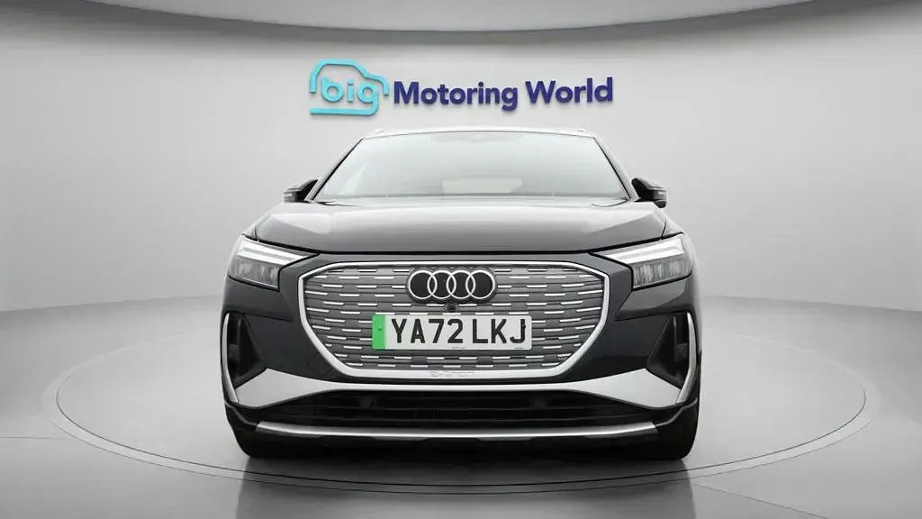 Used Audi Q4 e-tron S-Line 150 kW (204 HP) 2023 Black SUV