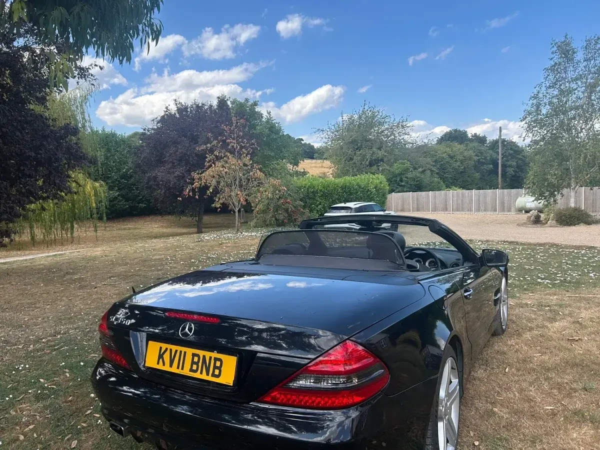 Used Mercedes SL350 2011 Black Cabriolet