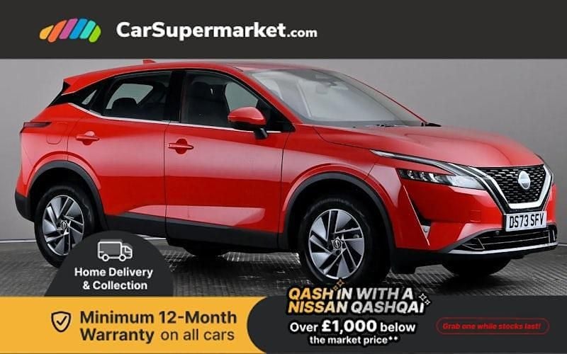 Red Used 2023 Nissan Qashqai Acenta Premium SUV | £15,676 (Good price) - Image 1/3