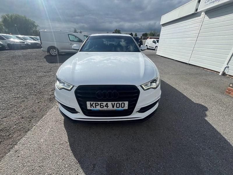 Used Audi A6 Black Edition 204 HP (150 kW) 2014 White Sedan