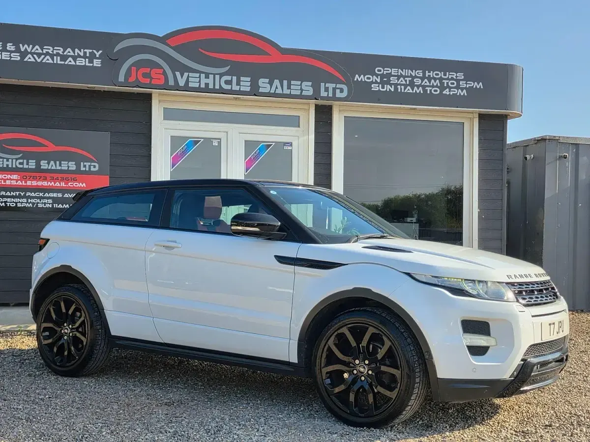 Used Land Rover Range Rover evoque Dynamic 2013 White SUV