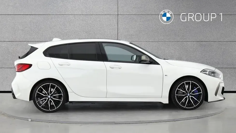 Used BMW M135 Comfort Edition 302 HP (222 kW) 2022 White Hatchback