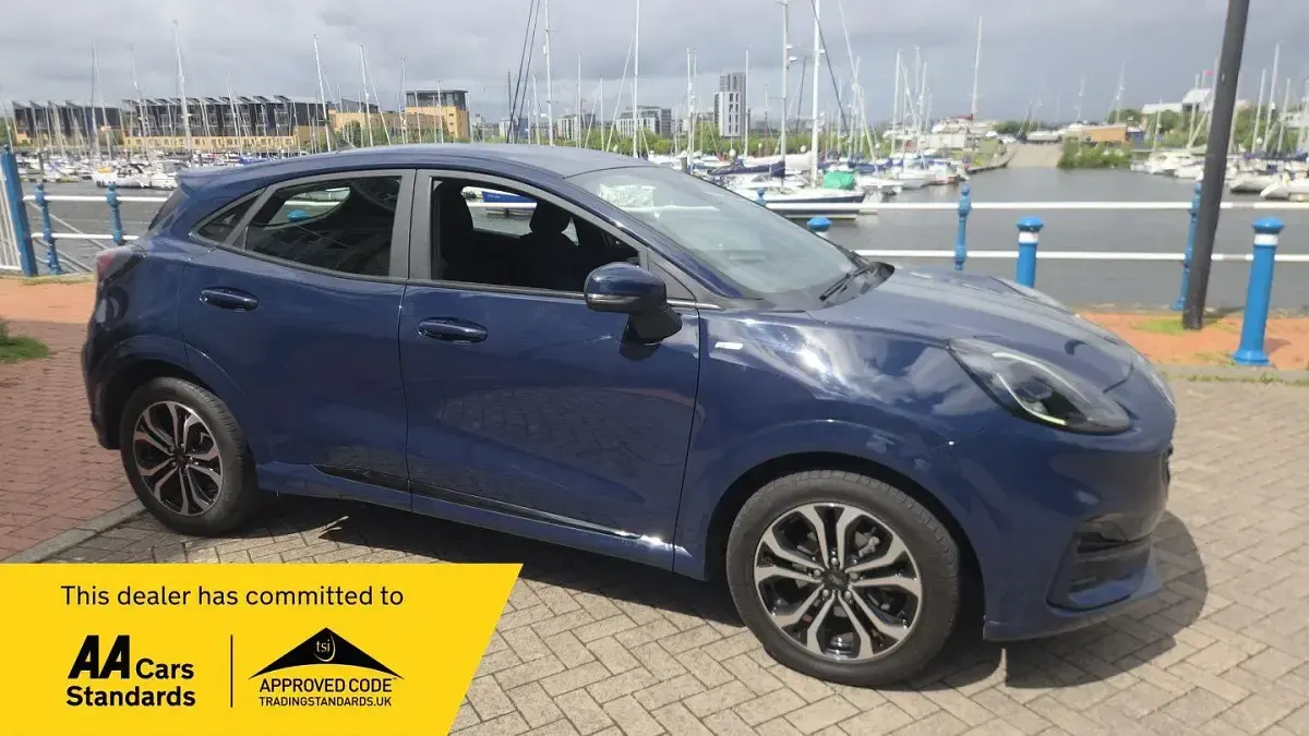 Used Ford Puma ST-Line 125 HP (91 kW) 2023 Blue SUV