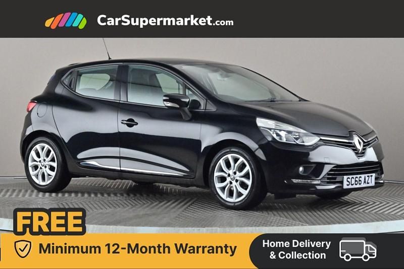 Black Used 2016 Renault Clio IV Dynamique Hatchback | £7,497 (A bit pricey) - Image 1/4