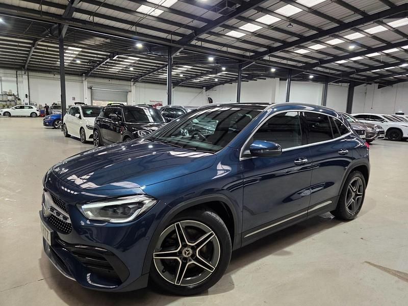 Used Mercedes GLA200 AMG line 163 HP (119 kW) 2020 Blue SUV