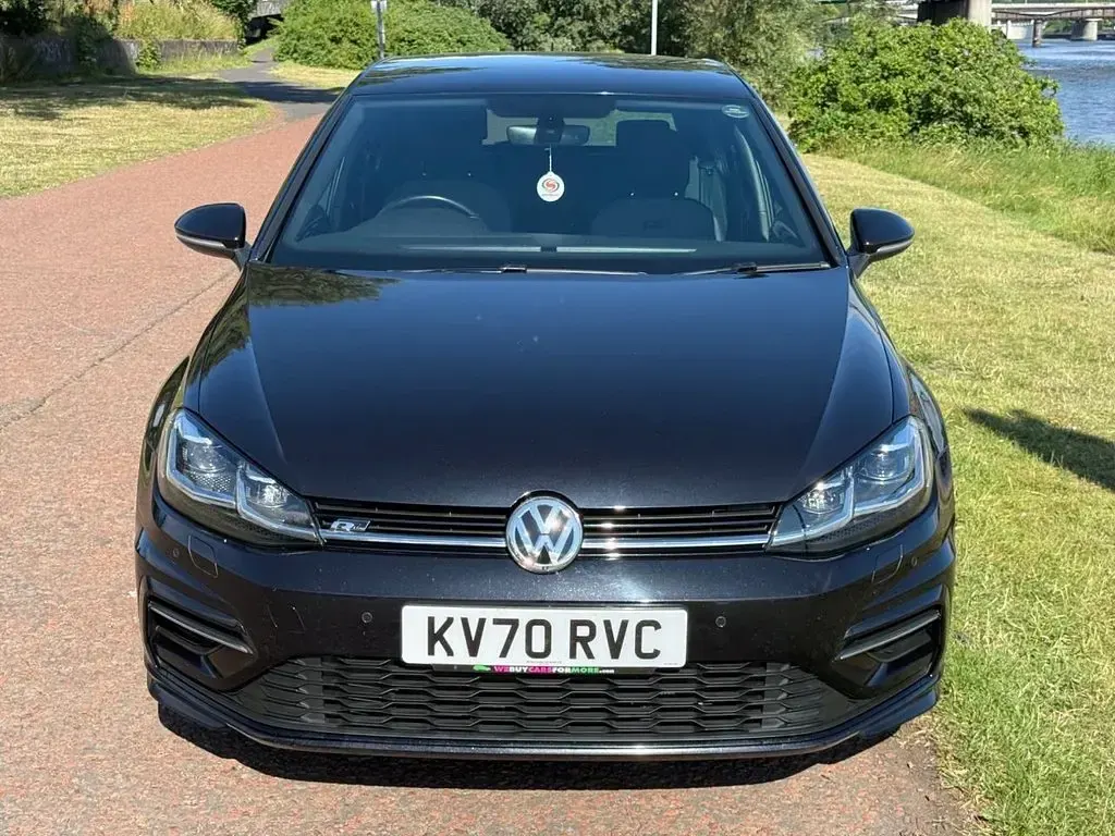Used VW Golf VII R-line Edition 150 HP (110 kW) 2020 Black Hatchback