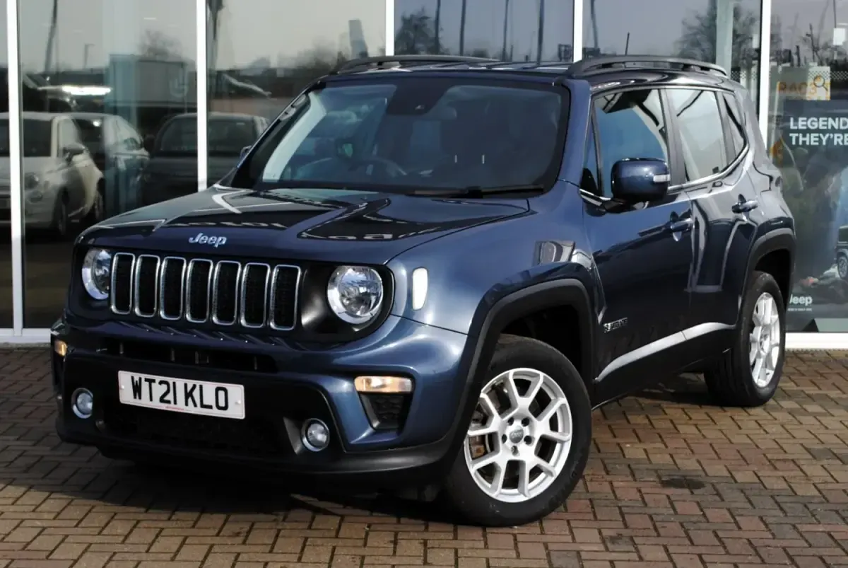 Used Jeep Renegade Longitude 190 HP (139 kW) 2021 Blue SUV