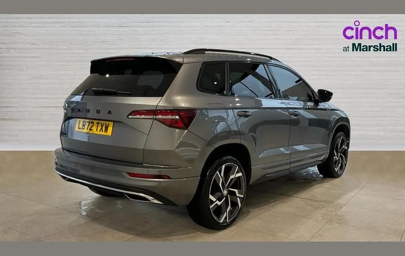 Used Skoda Karoq SportLine 147 HP (108 kW) 2023 Grey SUV