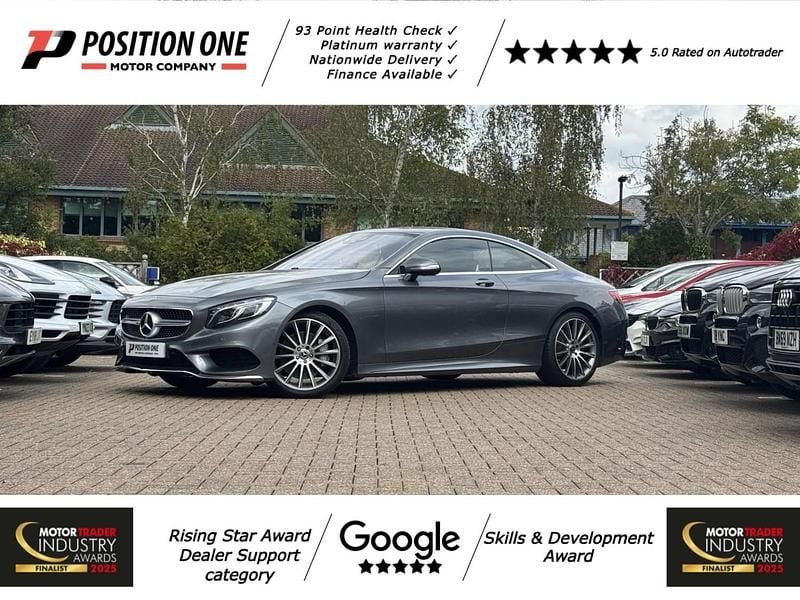 Grey Used 2017 Mercedes S500 AMG Line Premium Sedan | £39,500 (Fair price) - Image 1/4