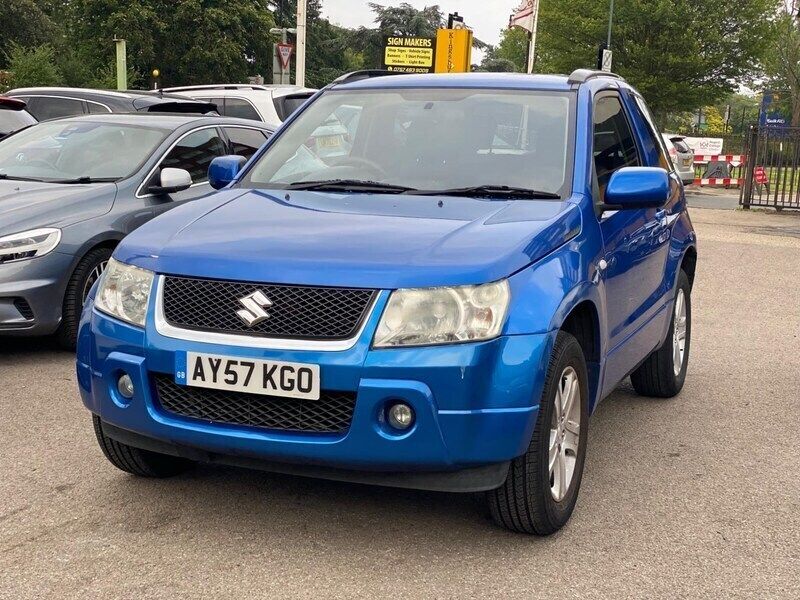 Blue Used 2007 Suzuki Grand Vitara SUV | £1,999 (A bit pricey) - Image 1/4
