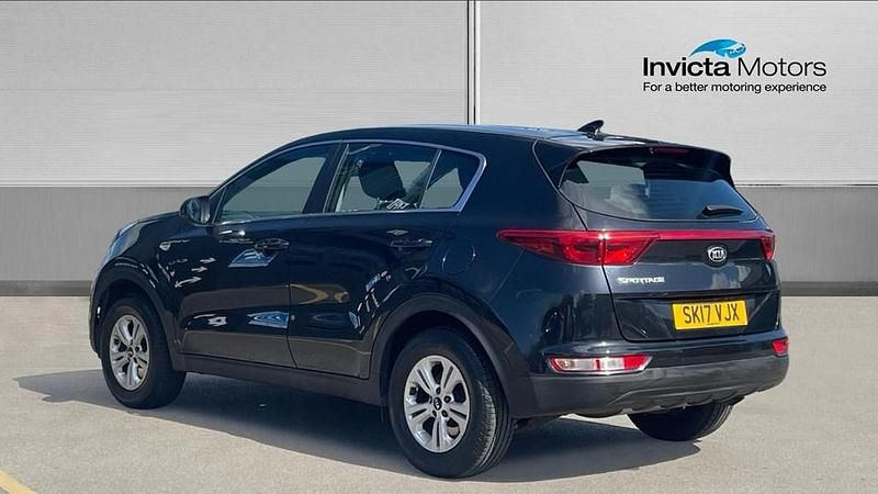 Begagnad Kia Sportage 177 HK (130 kW) 2017 Svart SUV