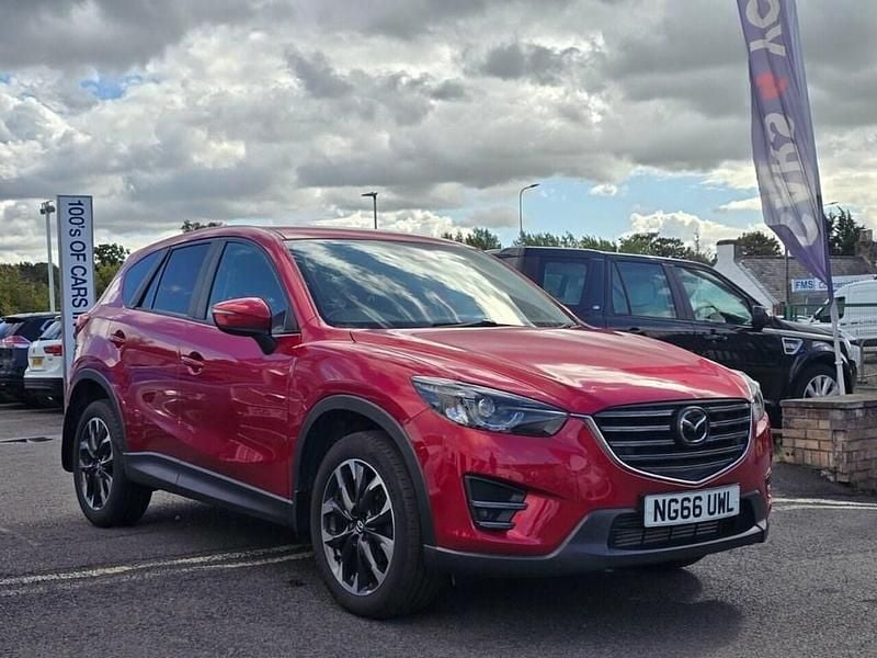 Red Used 2016 Mazda CX-5 Inclusive SUV | £12,695 (Fair price) - Image 1/4
