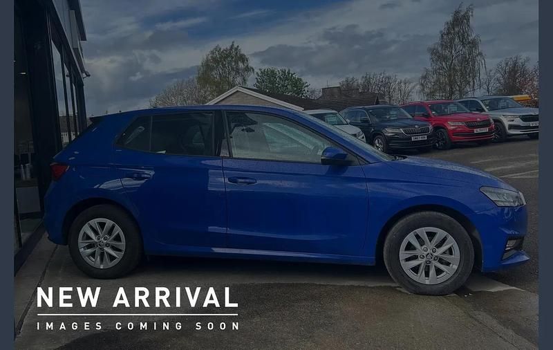 Used Skoda Fabia Comfort 79 HP (58 kW) 2022 Energy blue Hatchback