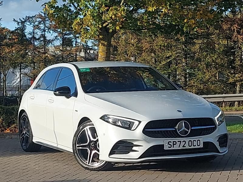 White Used 2022 Mercedes A200 Executive Hatchback | £23,998 (Expensive) - Image 1/4