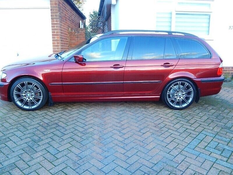 Used BMW 330 Sport Line 204 HP (150 kW) 2003 Ruby red 2 [individual] Estate
