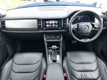 Used Skoda Kodiaq SE L Executive 150 HP (110 kW) 2023 Blue SUV