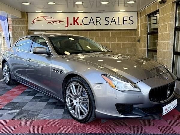 Grey Used 2016 Maserati Quattroporte Sedan | £18,995 - Image 1/4