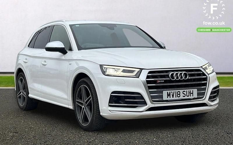 Used Audi SQ5 S-Line 354 HP (260 kW) 2018 White SUV