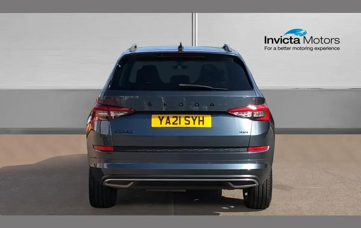Used Skoda Kodiaq SportLine 150 HP (110 kW) 2021 Grey SUV