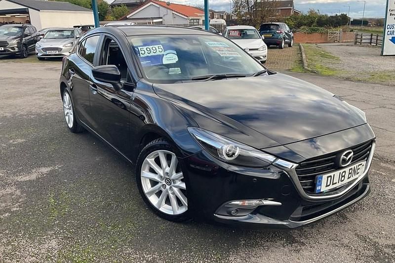 Black Used 2018 Mazda 3 Inclusive Hatchback | £5,995 (A bit pricey) - Image 1/1