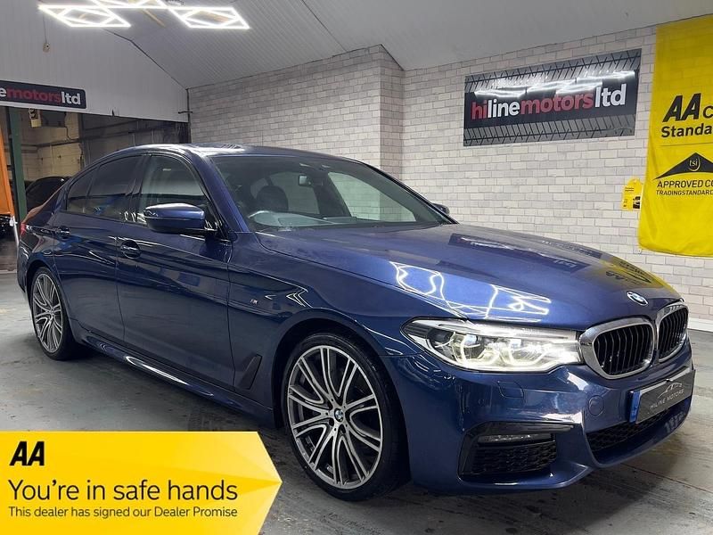 Used BMW 530 M Sport 2019 Blue Sedan