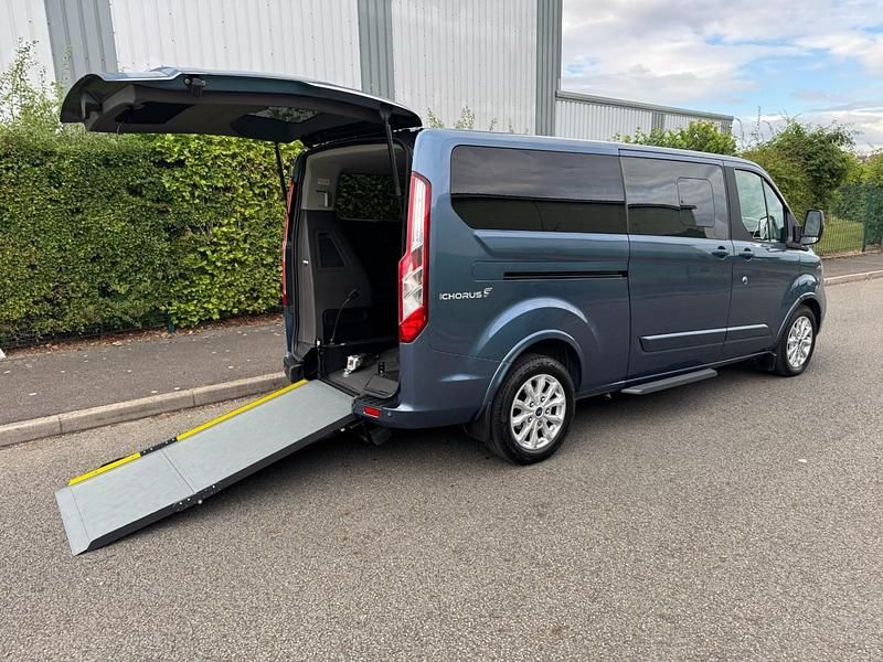Blue Used 2023 Ford Tourneo Custom Titanium MPV | £27,950 (Super price) - Image 1/4