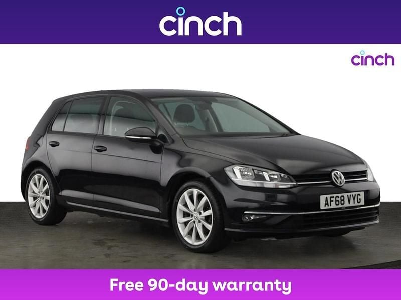 Black Used 2018 VW Golf VII GT Hatchback | £12,499 (Fair price) - Image 1/3