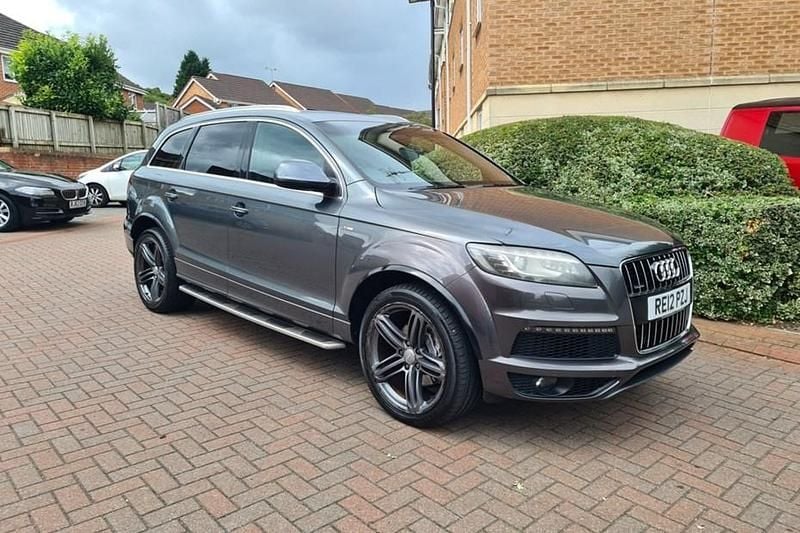 Grey Used 2012 Audi Q7 S-line plus SUV | £9,495 (Good price) - Image 1/1